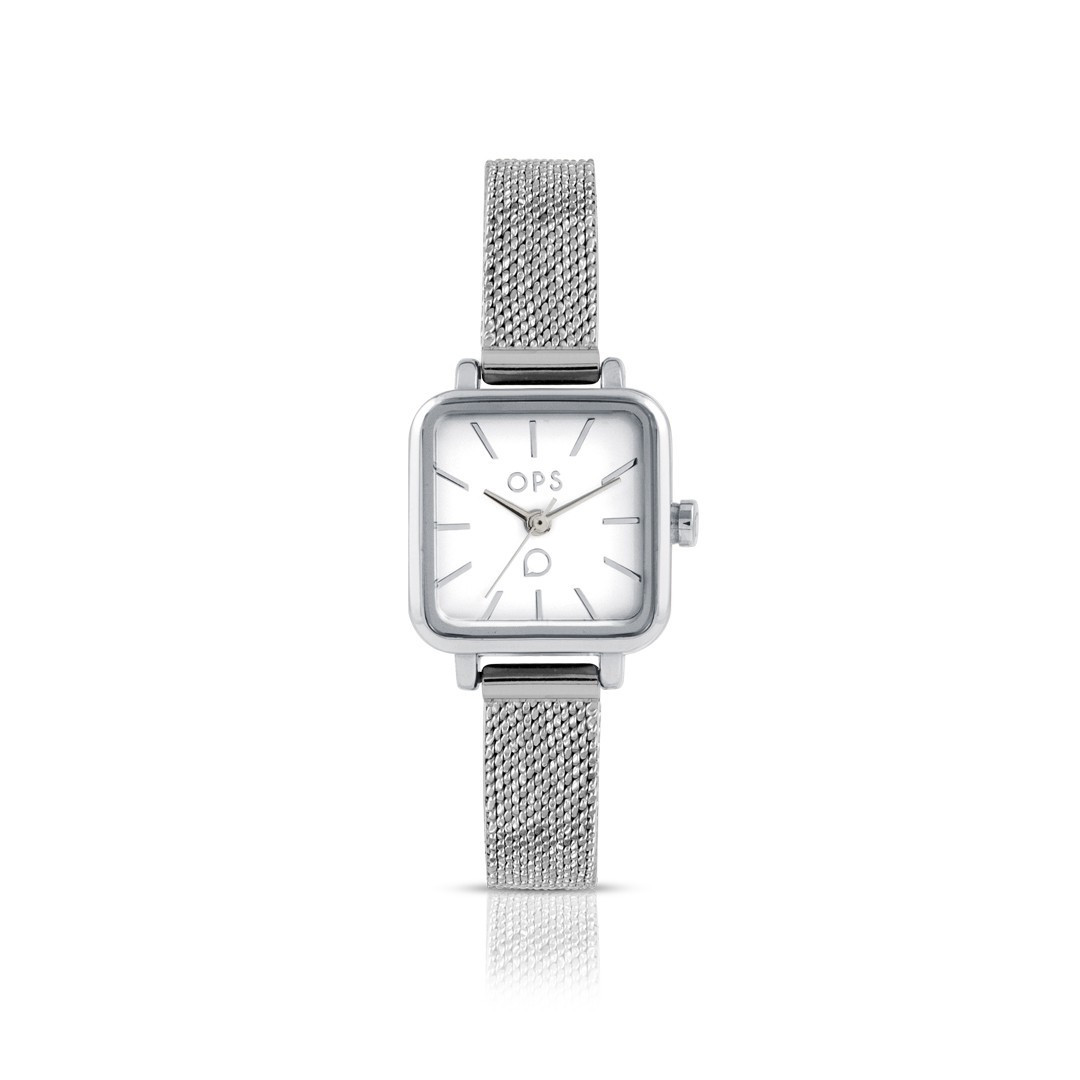 OROLOGIO OPSOBJECTS DONNA SERIOUS OROLOGIO CON CINTURINO IN METALLO QUADRANTE BI