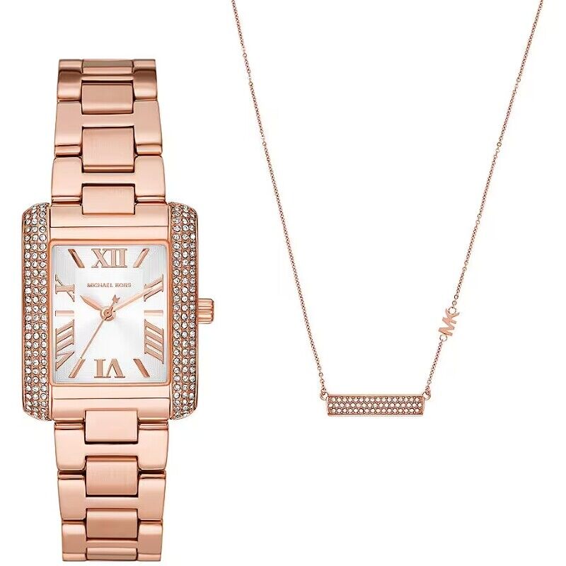 MICHAEL KORS Mod. EMERY Special Pack (watch + necklace) 13853753
