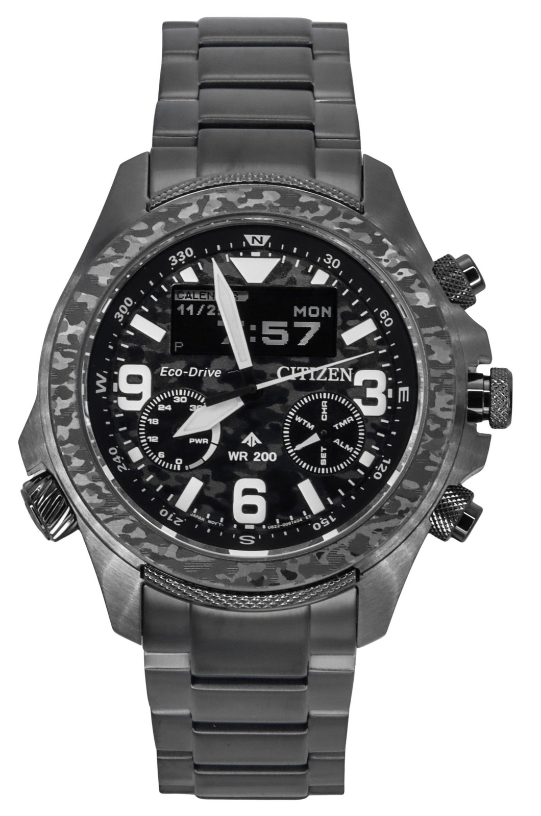 Orologio da uomo Citizen Promaster Land Solar Chronograph JV1008-63E 200M