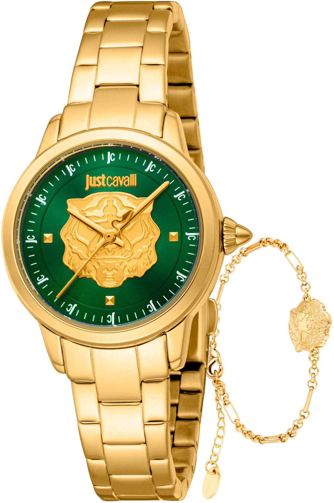 Orologio Just Cavalli  JC1L334M0065 da Donna  Verde bottiglia in Metallo