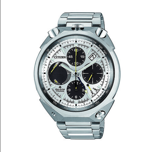Orologio Citizen Uomo Titanio Eco Drive Promaster Bullhead Cronograf _AV0080-88A