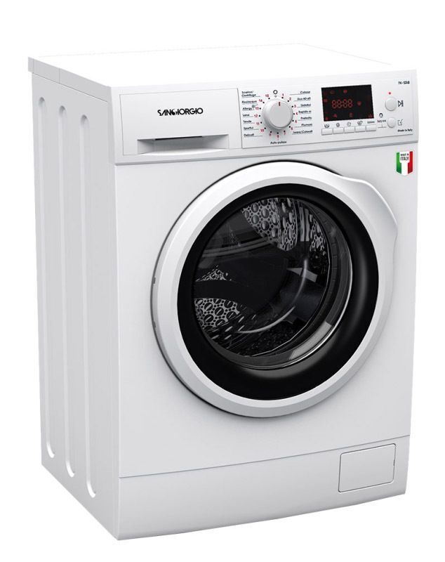 SAN GIORGIO Lavatrice 10 Kg Classe D 56 cm 1200 giri Partenza Ritardata F1012P