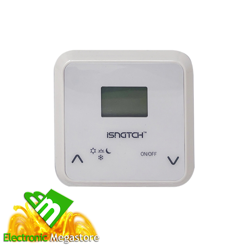 Termostato ambiente FACILE  digitale giornaliero a batteria contatto pulito