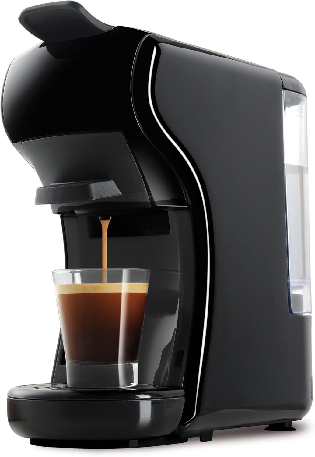 MACCHINA DEL CAFFE' MACCHINETTA UNIVERSALE CIALDE CAPSULE 1450W ES6517 nera DCG