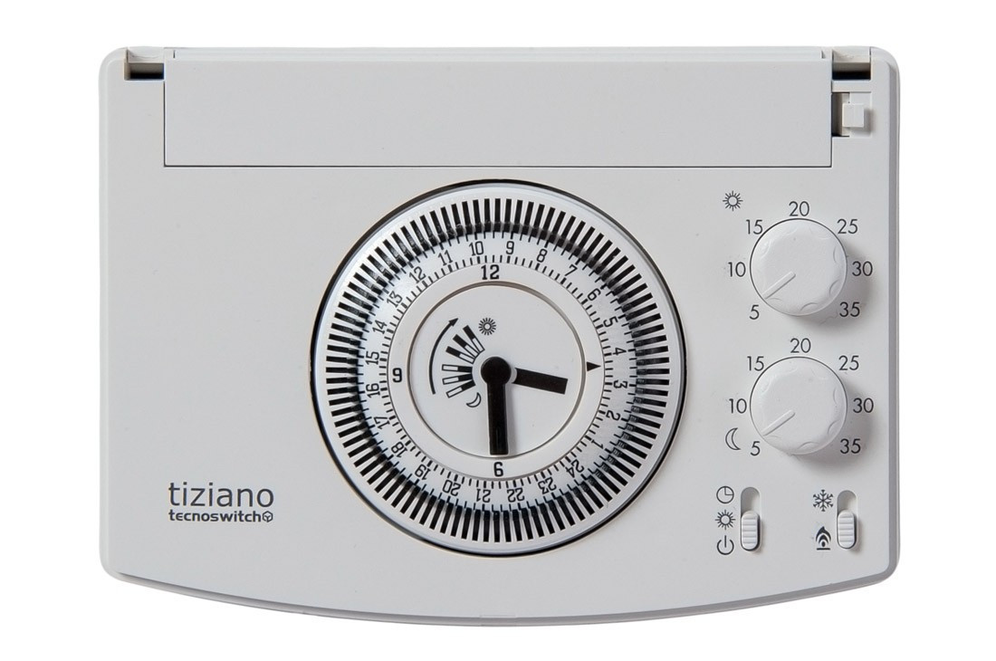Cronotermostato Giornaliero Da Esterno Mod. ( TECNOSWITCH cod. CR115BI )