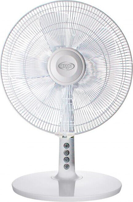 Ventilatore da Tavolo 5 Pale 40 cm Telecomando Bianco Argo Tablo Evo White