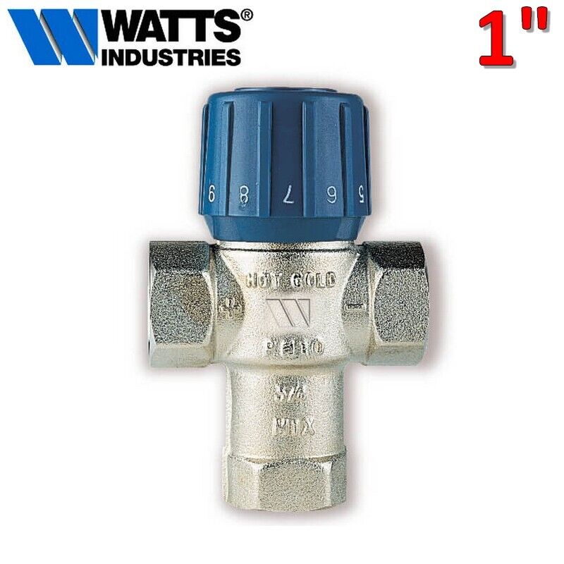 WATTS Valvola AQUAMIX 1'' miscelatrice a 3 vie per impianti radianti riscaldamen