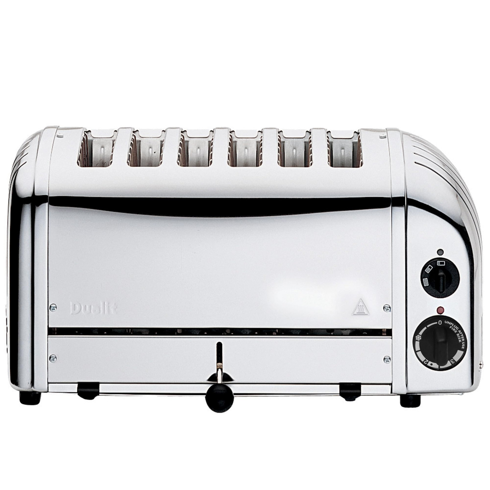 Dualit 6 Tostapane 60144 - Lucidato - Argento (b1R)