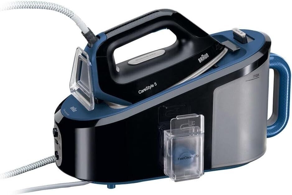 Ferro da Stiro con Caldaia BRAUN CareStyle 5 IS5145.BK Serbatoio 2 LT 500 GR/MIN