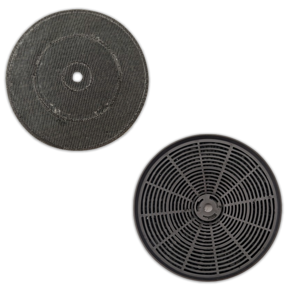 Filtro Carbone Attivo per Cappa Aspirante Elica FB01UA Mod.46, Ø17,3 mm x h 3,5