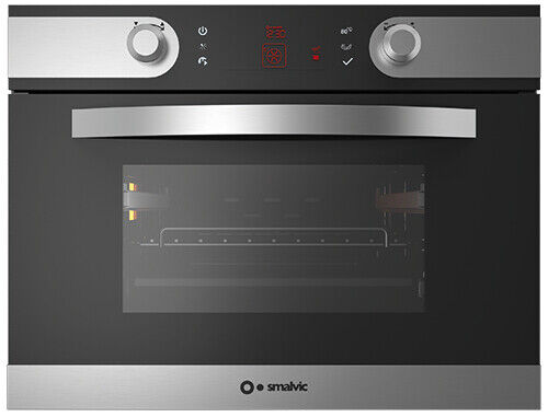 SMALVIC Forno Incasso Elettrico Ventilato Vapore 35L A 60 cm FI45VPLX11ETCR