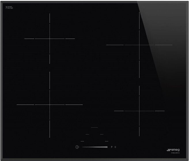 SMEG SI4642B PIANO COTTURA INDUZIONE 60CM VETRO 4 ZONE TOUCH CONTROL NERO