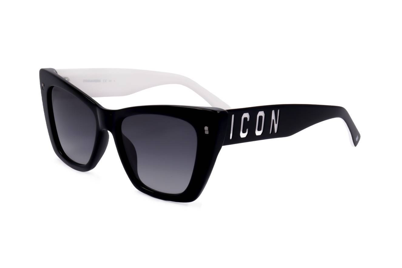 Occhiali da Sole Dsquared2 ICON 0006/S 80S BLACK WHITE 53/16/145 Donna