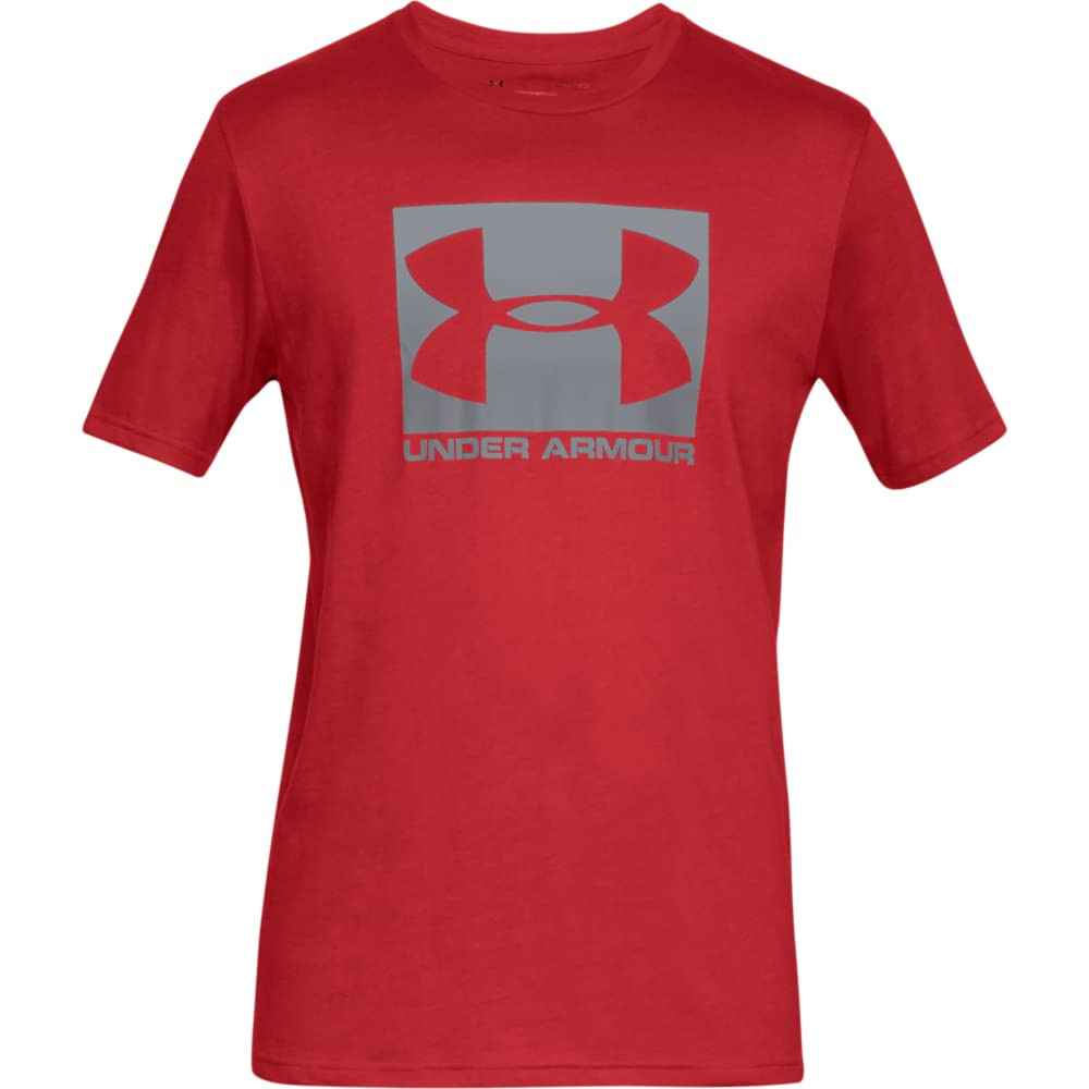 Under Armour Boxed Sportstyle Men's Short-Sleeve Shirt L Red