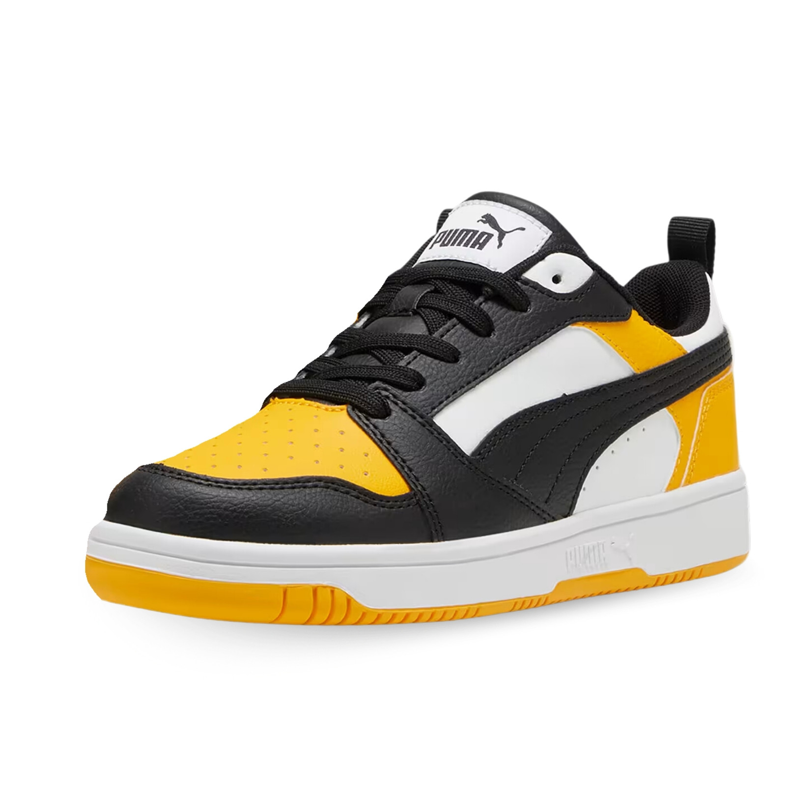 Scarpe Puma Rebound V6 Lo Jr Taglia 37 Cod 393833-18 Giallo