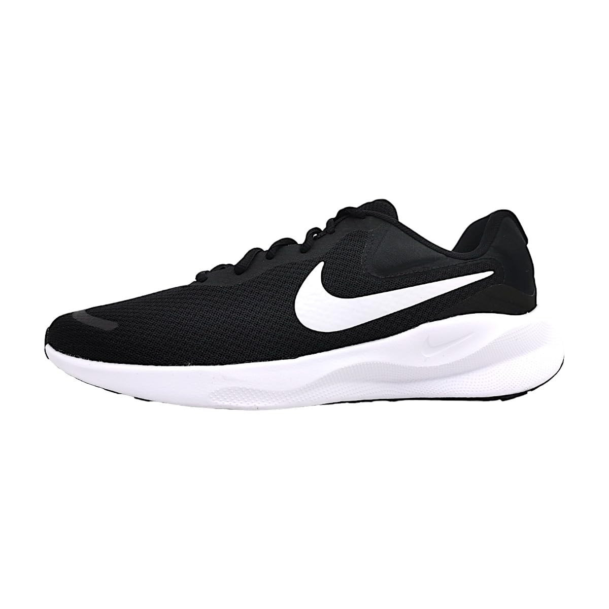 Nike Men Revolution 7 Sneaker 8.5 UK Black White
