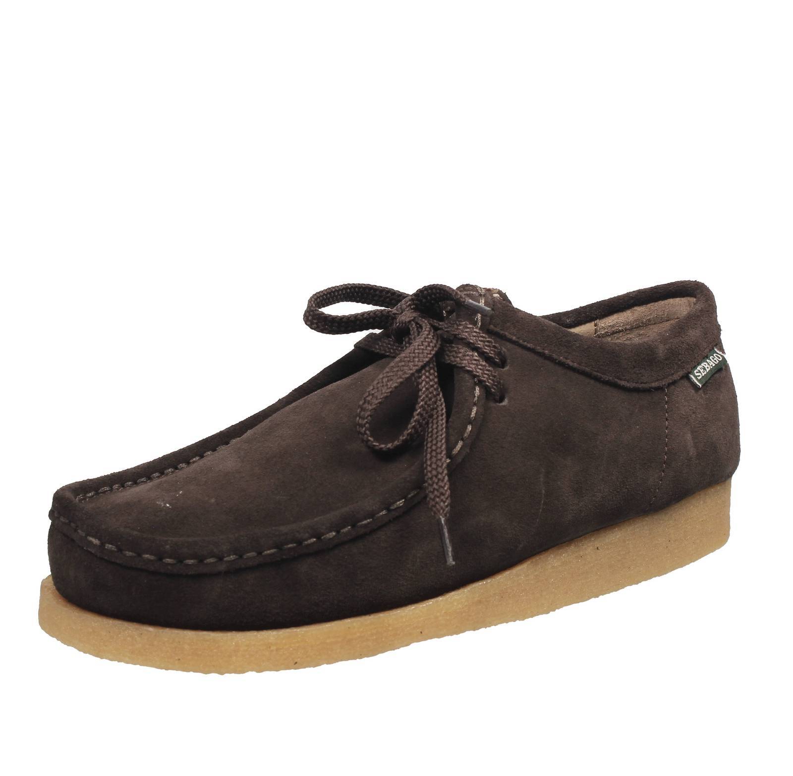 Sebago Koala - Mocassini Stringati In Suede Marrone - Taglia 44 [10 US 28.1cm]