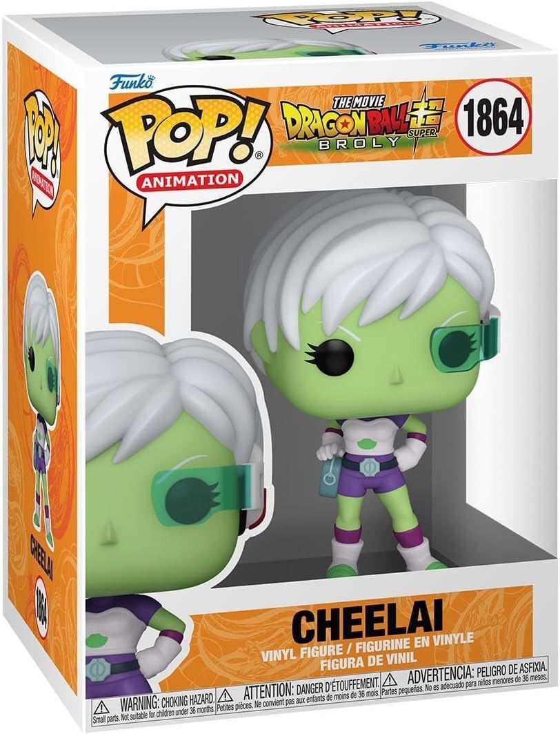 7842499 Merchandising Dragon Ball Super: Funko Pop! Animation - Broly - Cheelai