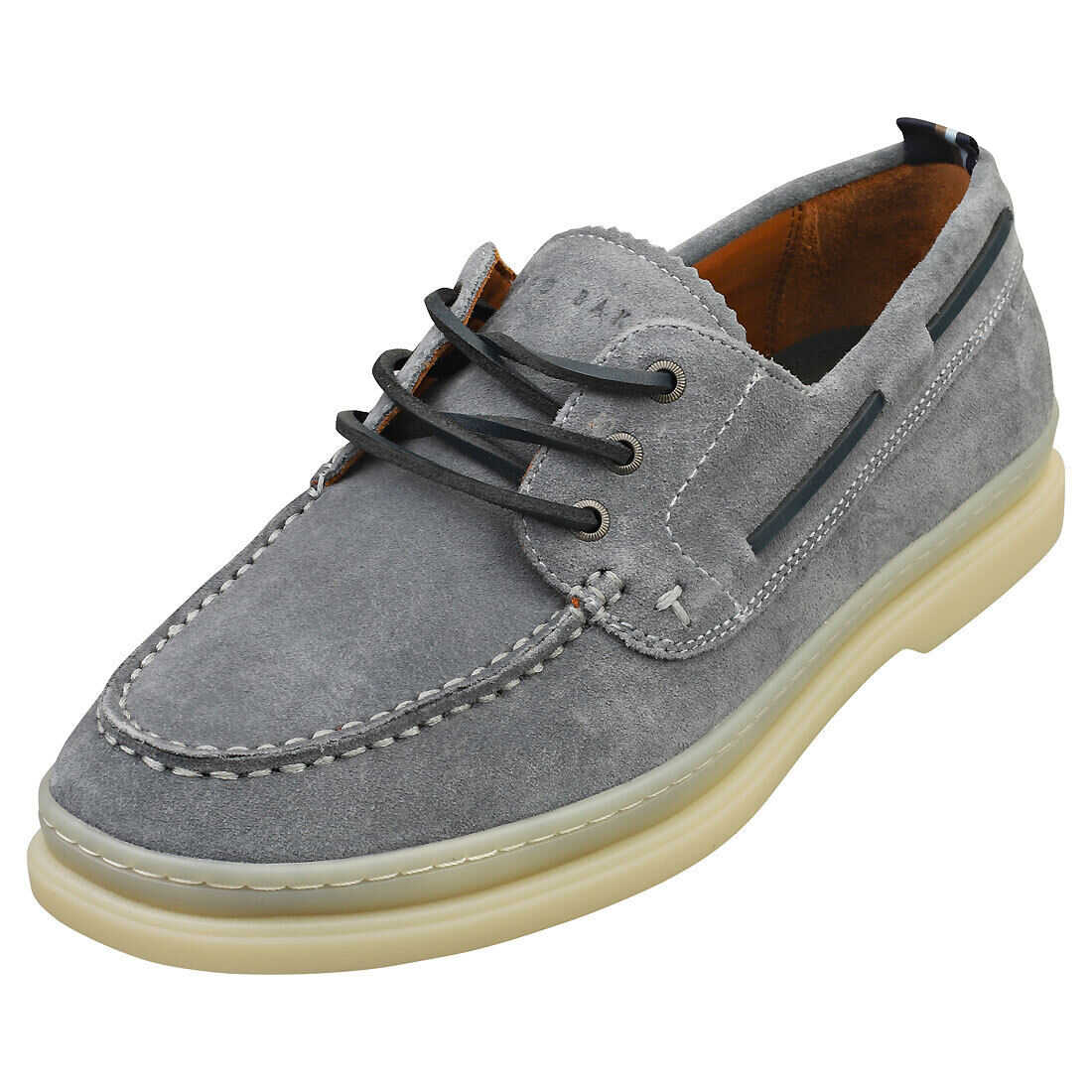 Ted Baker Cromerr Uomo Grey Scarpe da barca - 42 EU