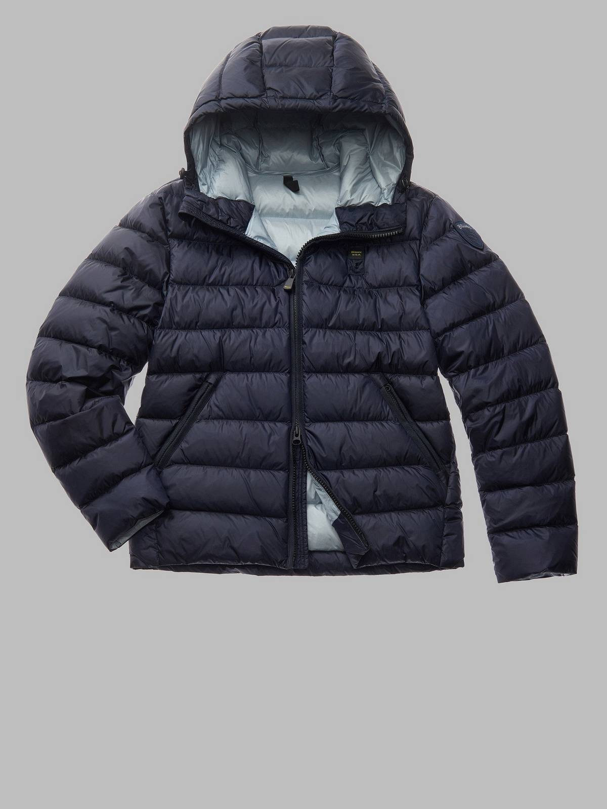 Blauer Piumino Acton Blu - Taglia M Abbigliamento Uomo Giubbotti E Cappotti