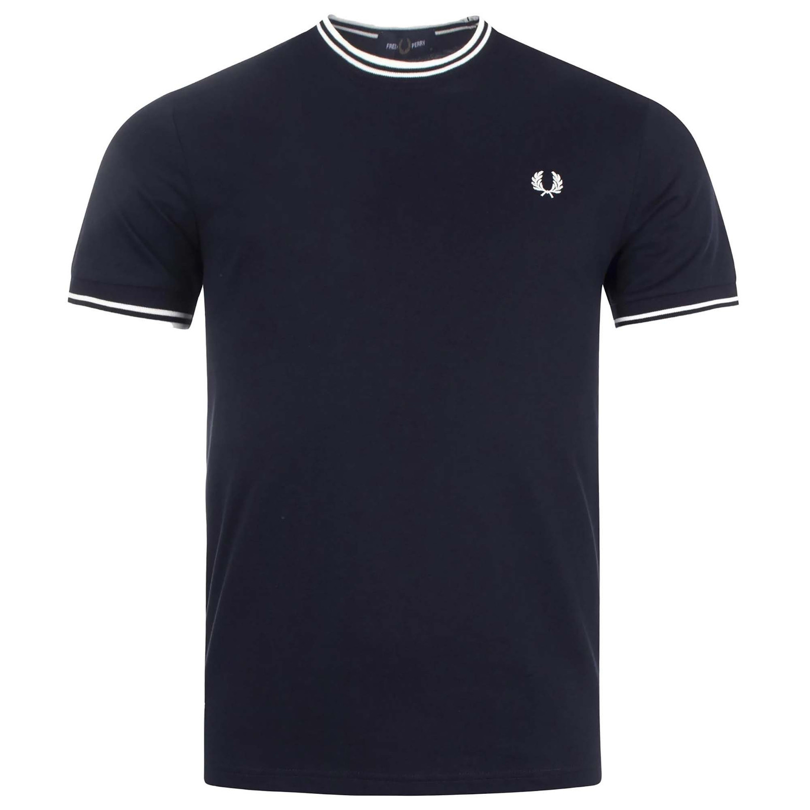 T-Shirt Fredperry Fp Twin Tipped Adulto