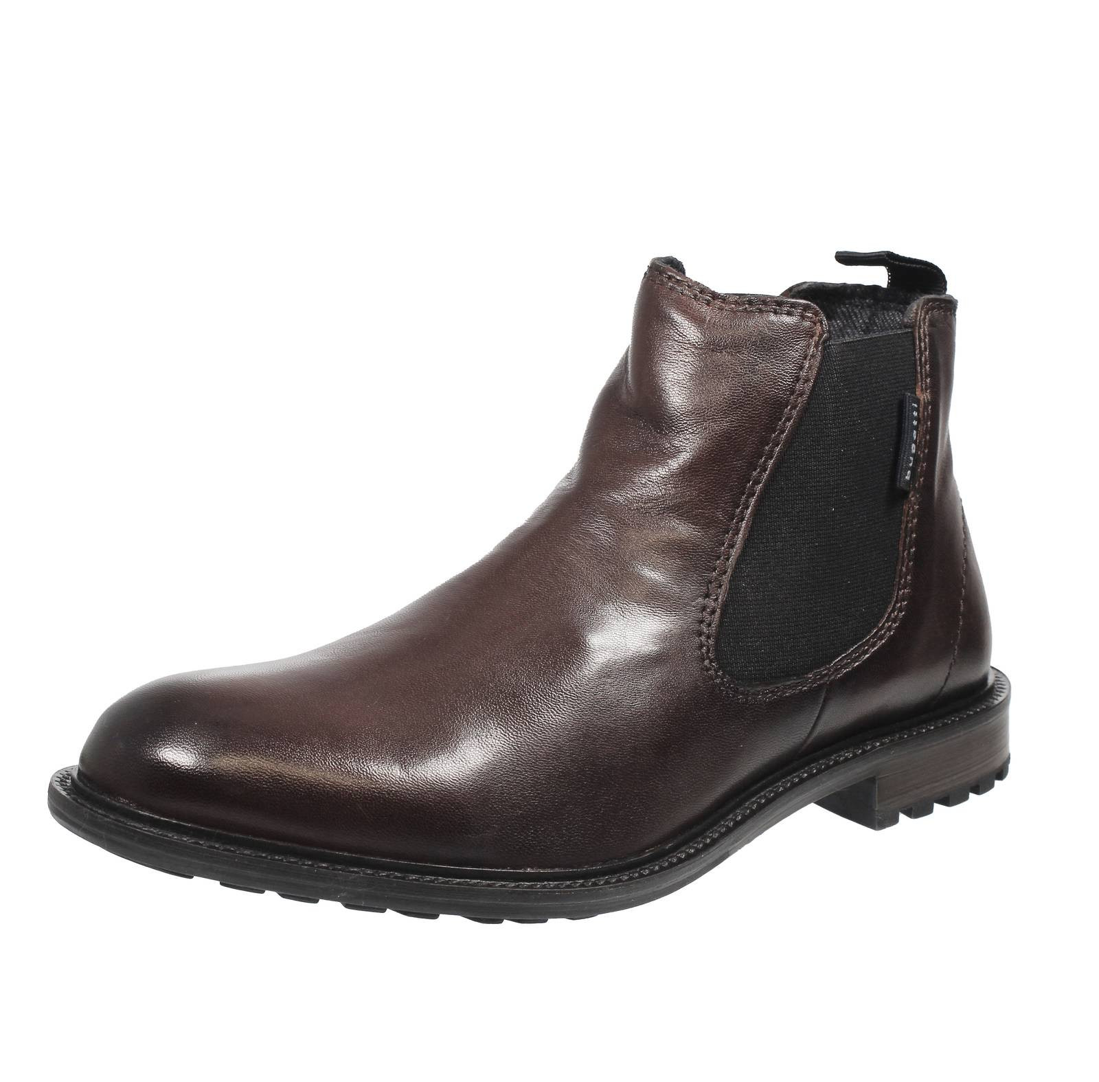 Bugatti Bonifacio - Chelsea Boots In Pelle Marrone - Taglia 46 [30.7cm] Scarpe
