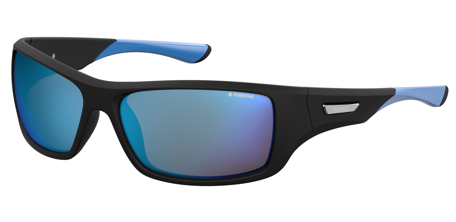 Occhiali da Sole POLAROID PLD 7013/S EL9 BLACK TURQUOISE 63/16/140 Uomo