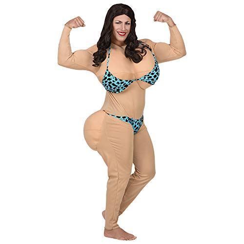 WIDMANN 75814 COSTUME MISS BIKINI MAGGIORATA XL IMBOTTITO #7581