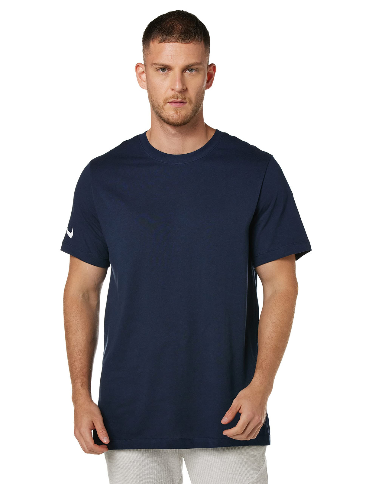 NIKE Men's Park 20 Polo Shirt S Obsidian/White