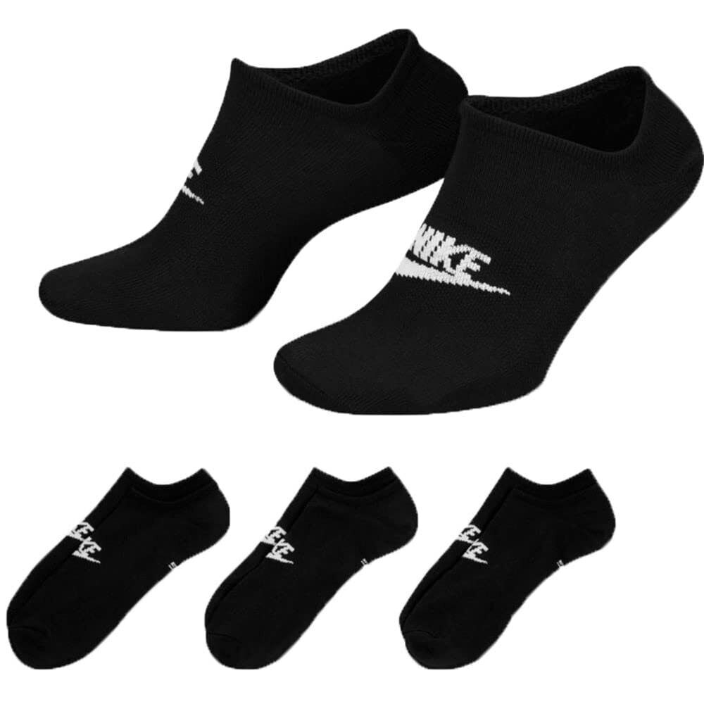 NIKE Unisex Nsw Everyday Essential Cr Socks XL Black/White