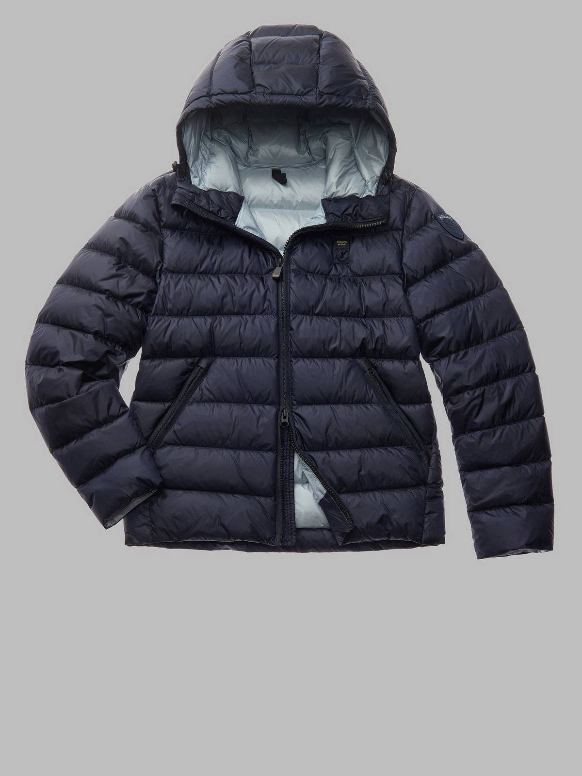 Blauer Piumino Acton Blu - Taglia L Abbigliamento Uomo Giubbotti E Cappotti