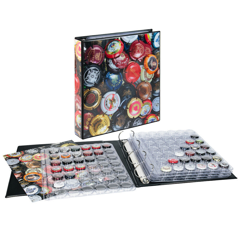 Lindner 3601 Album Per 210 Capsule Di Champagne