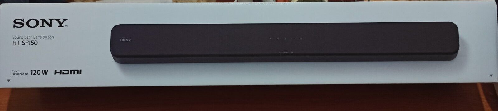 Sony HT-SF150 Soundbar/Barre de son 2.0 Canali, USB, Bluetooth, 120 W, Nero