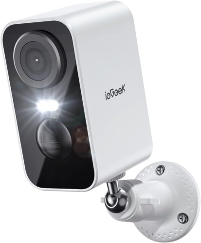 ieGeek 2K Telecamera Wi-Fi Interno/Esterno Batteria Senza Fili,...