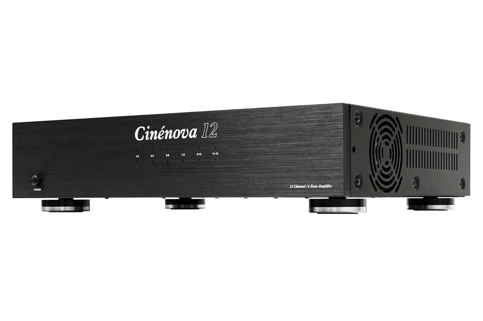 Earthquake Sound Cinénova-12 12-Channel 6 Stereo Zones Digital Class D Amplifier