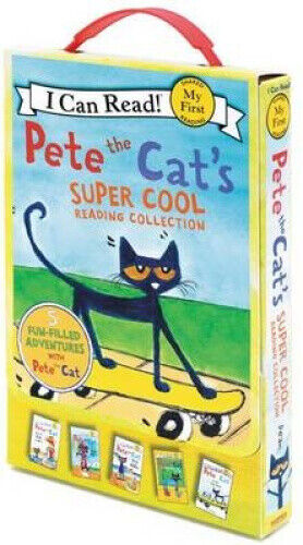 Pete the Cat's Super Cool Reading Collection: Too Cool for School/Play