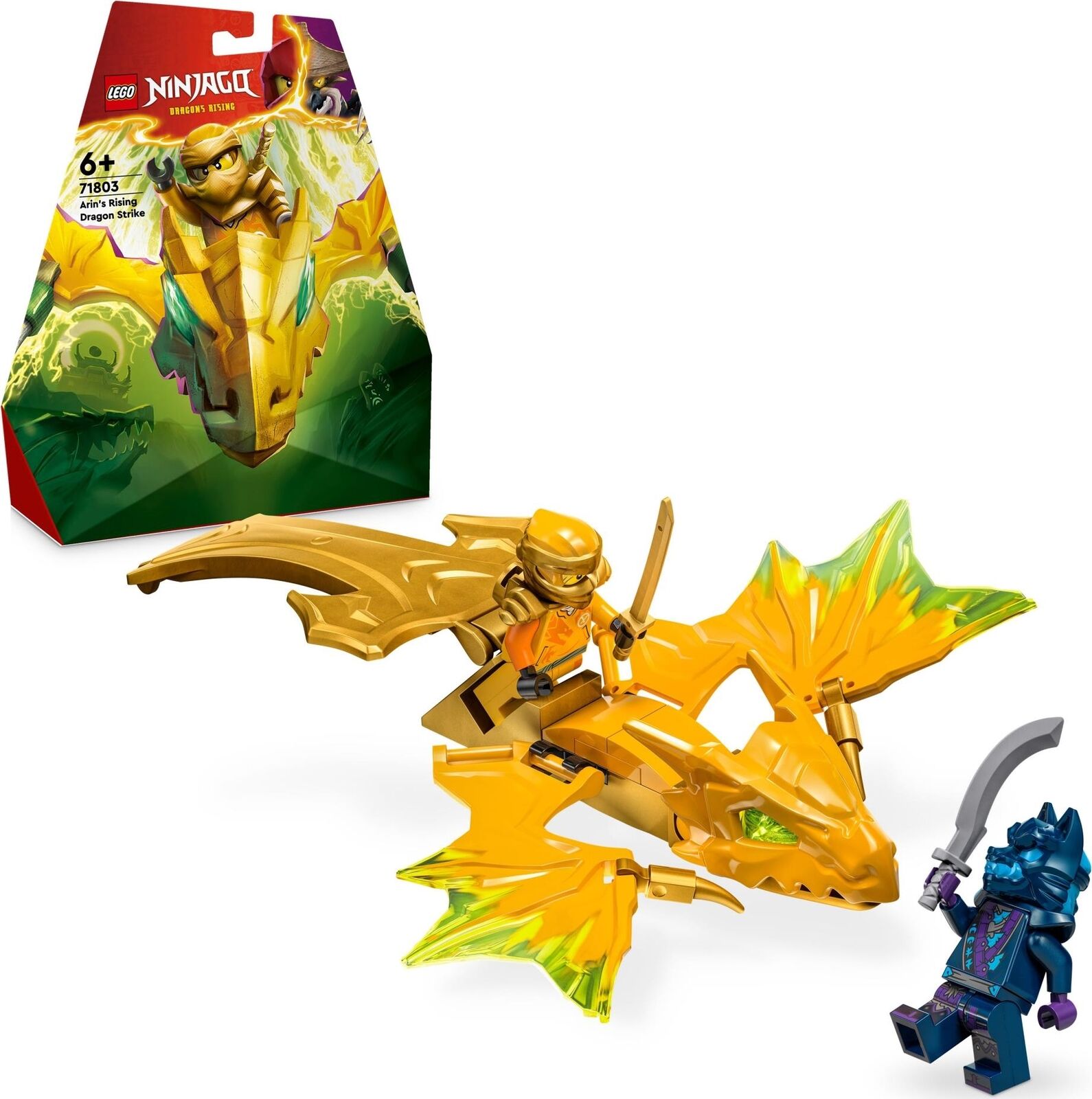 Lego: 71803 - Ninjago - Attacco Del Rising Dragon Di Arin -