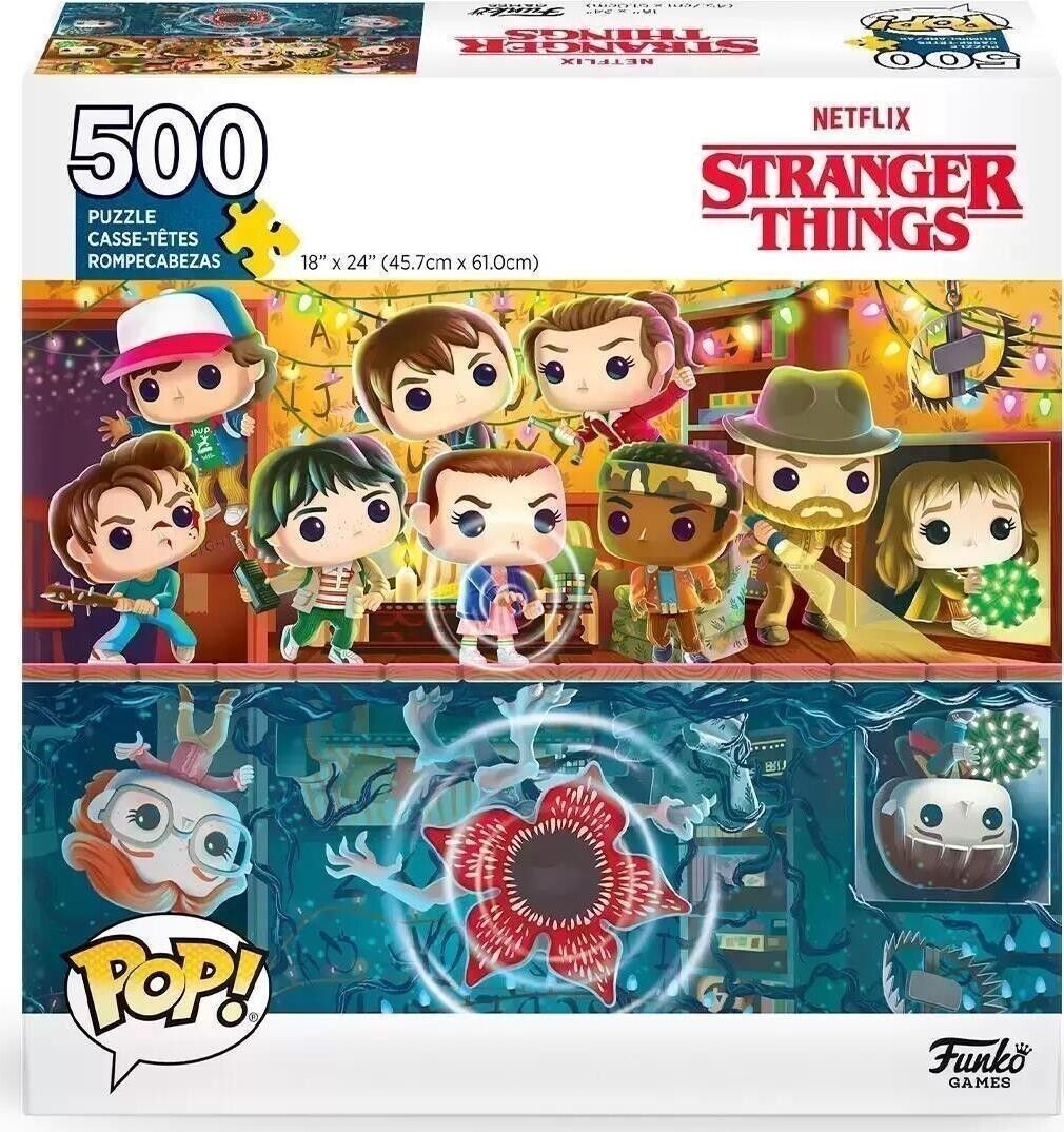 Stranger Things: Funko Pop! Puzzle 500 Pc -