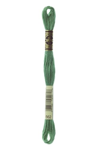 Dmc 117Mc/562. Filato 100% In Cotone Mouliné, 8 M, Colore: Malachite