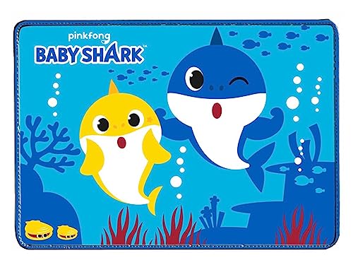 Coriex Baby Shark Tovagliette Per Bambini - Tovaglietta Colazione Bambini - Tovagliette Americane Lavabili Bambini - Tovaglietta Bambini Senza Bpa Tra