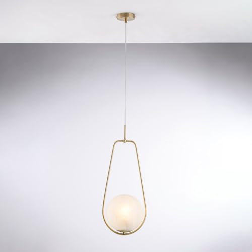 Bonetti Illumina Lampadario Contemporaneo Afrodite Bronzo 1 Luce E27