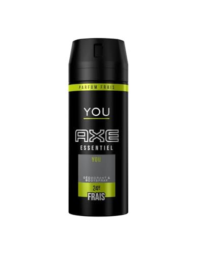 Axe Deodorante Spray 24H You Per Uomo Aroma Vetiver Fresco E Ambra 150Ml