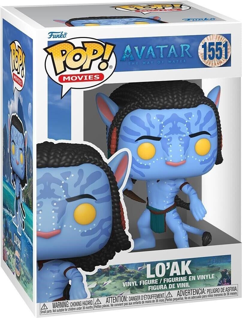 Avatar The Way Of Water: Funko Pop! Movies Icons - Lo'Ak (Vinyl Figure 1551) -