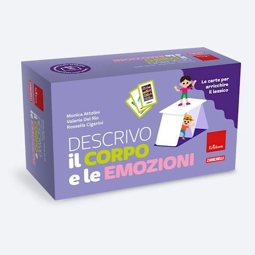 DESCRIVO IL CORPO E LE EMOZIONI. LE CARTE PER ARRICCHIRE IL LESSICO. CON 2 POSTE