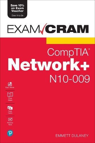 CompTIA Network+ N10-009 Exam Cram by Emmett Dulaney
