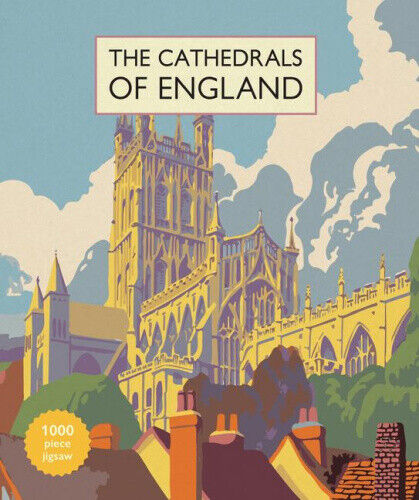 Brian Cook's Cathedrals of England Jigsaw Puzzle: 1000-piece jigsaw puzzle