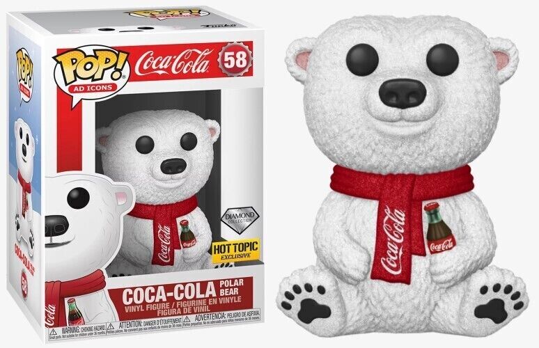 Coca-Cola: Funko Pop! Ad Icons - Coca-Cola Polar Bear (Vinyl Figure 58) -