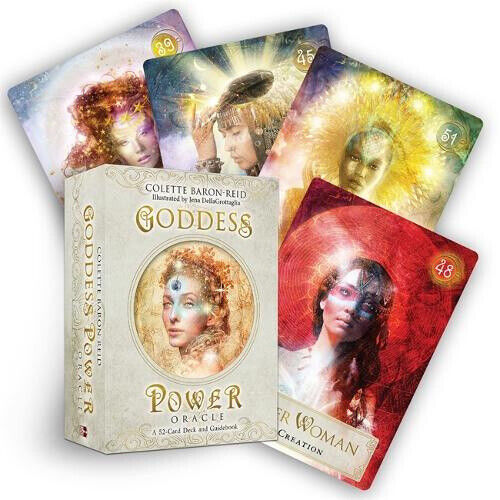 Goddess Power Oracle (Standard Edition): A 52-Card Deck and Guidebook —