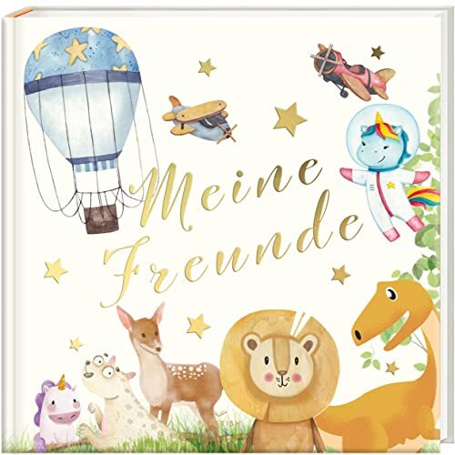 Pia Loewe Freundebuch - MEINE FREUNDE: Freundebuch für Kita,  (Copertina rigida)