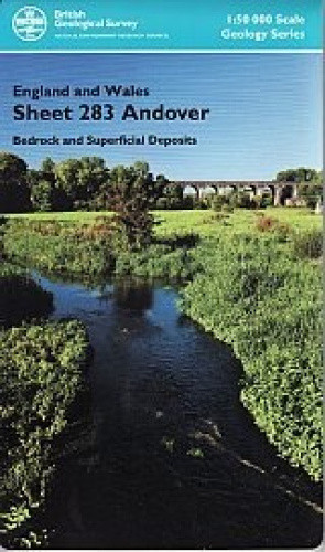 Andover (Bedrock & Superficial Map) 1:50 000 scale geology map E283 (England